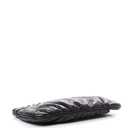 Gucci Guccissima Babouska Wristlet Black 3 of 12