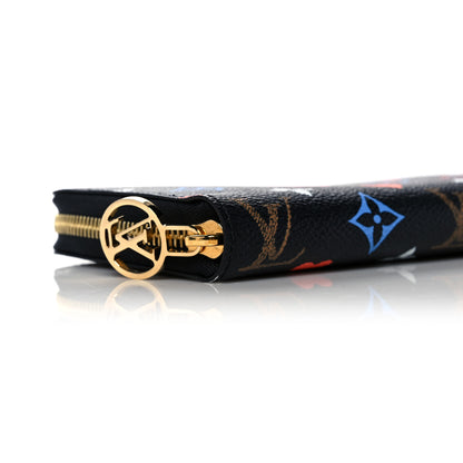 Louis Vuitton Game On Zippy Wallet Black 8 of 9