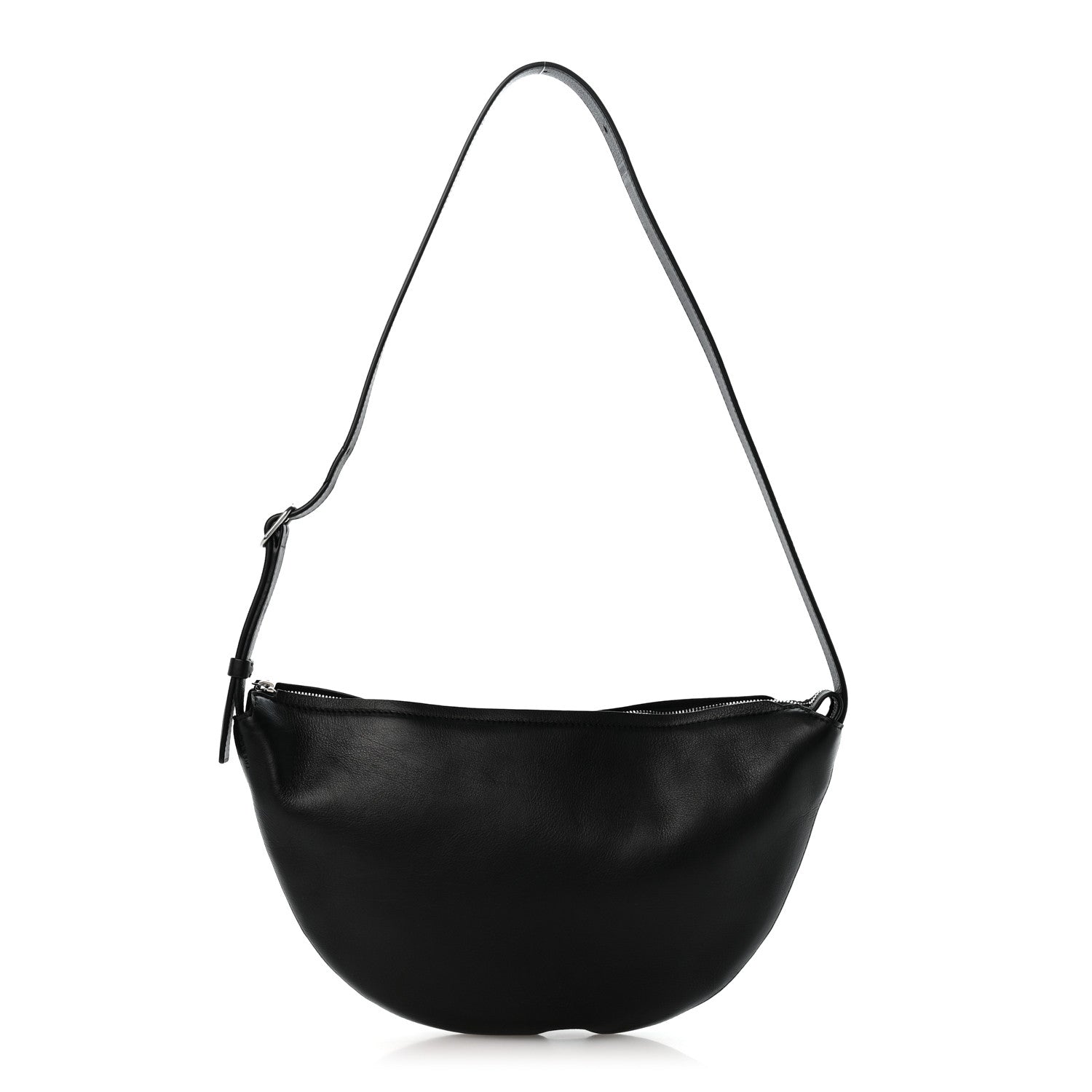 The Row Finely Grained Calfskin Jouvette Bag Black 1 of 11