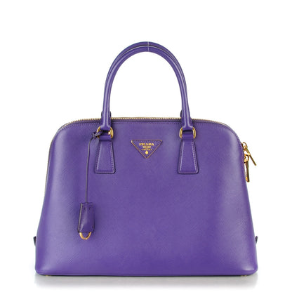 Prada Saffiano Lux Medium Promenade Tote Viola 1 of 7