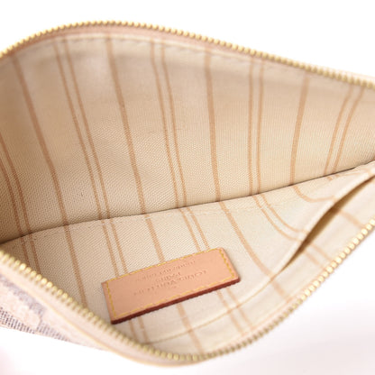 Louis Vuitton Damier Azur Neverfull PM Pochette 5 of 9