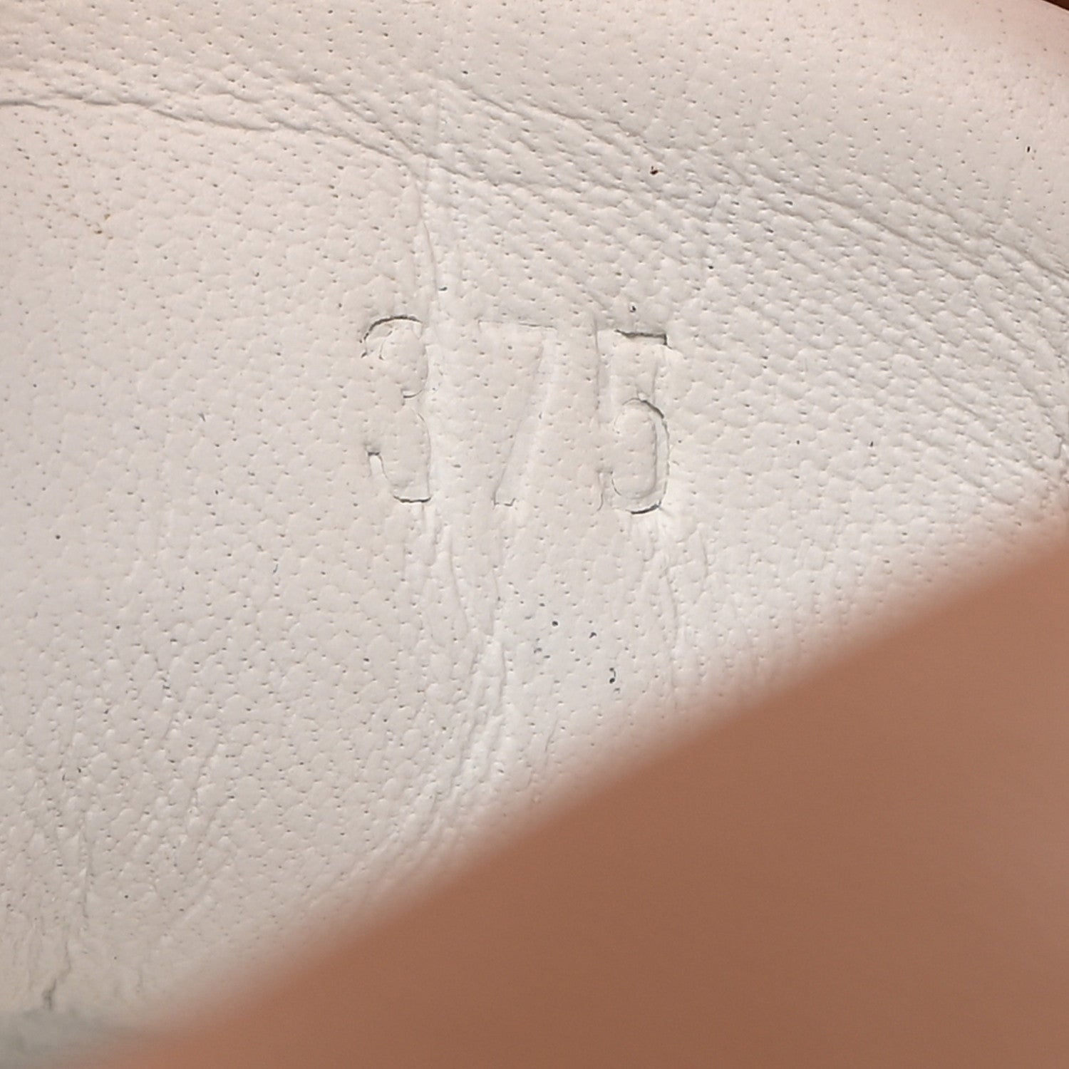 Hermes Calfskin Womens Happy Sneakers 37.5 Rose Perle 7 of 11