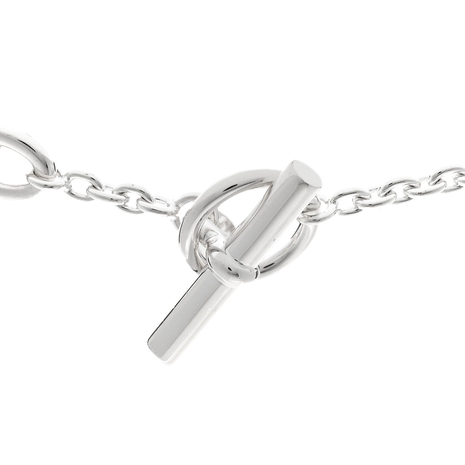 Hermes Sterling Silver Farandole Necklace 120 4 of 6