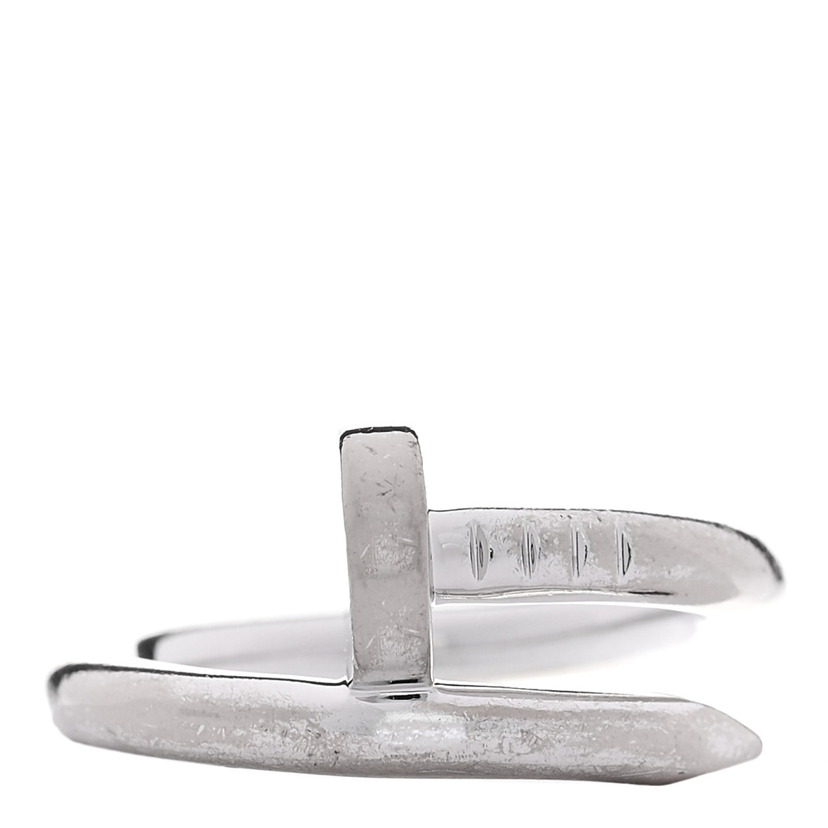18K White Gold Juste Un Clou Ring  52 6
