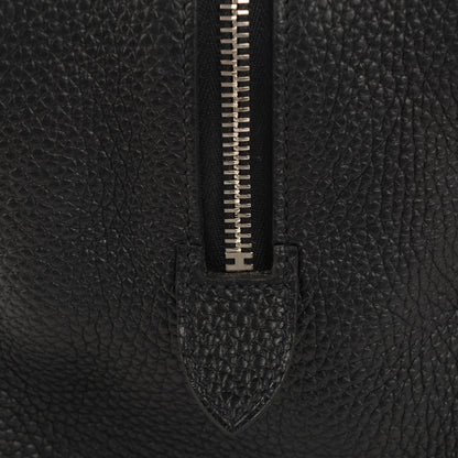 Hermes Taurillon Clemence Victoria II 35 Black 2 of 14