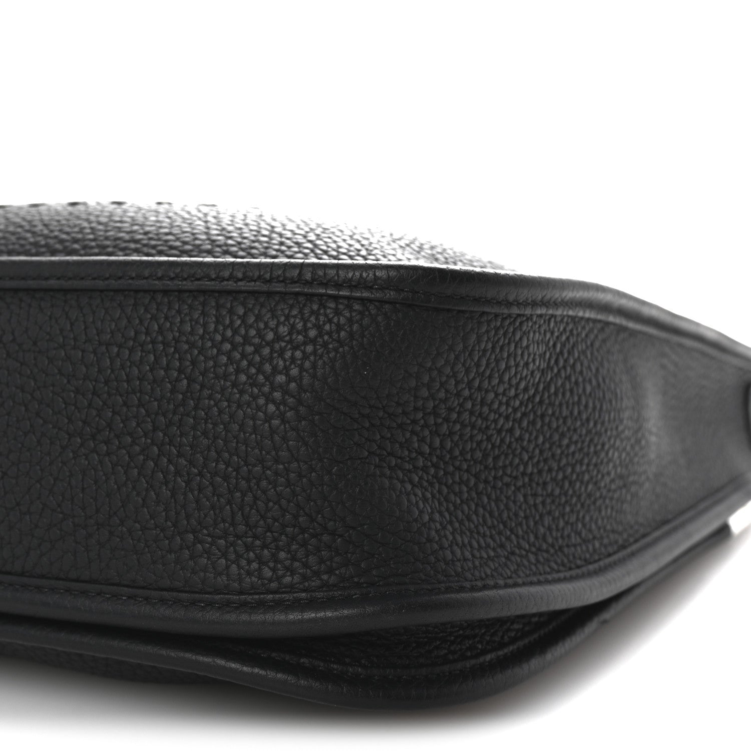 Hermes Taurillon Clemence Evelyne III PM Black 10 of 11