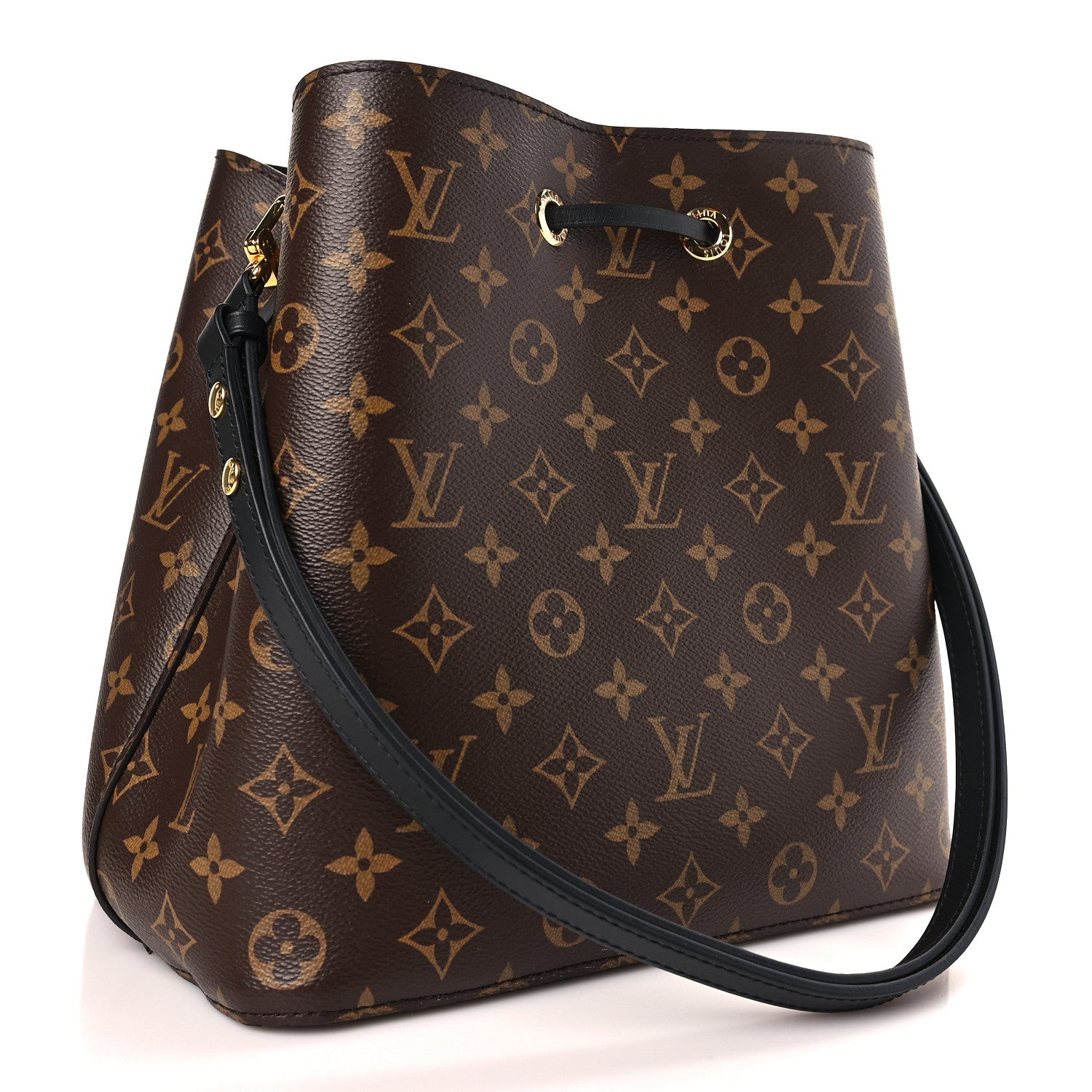 Louis Vuitton Monogram Neonoe MM Black 3 of 8