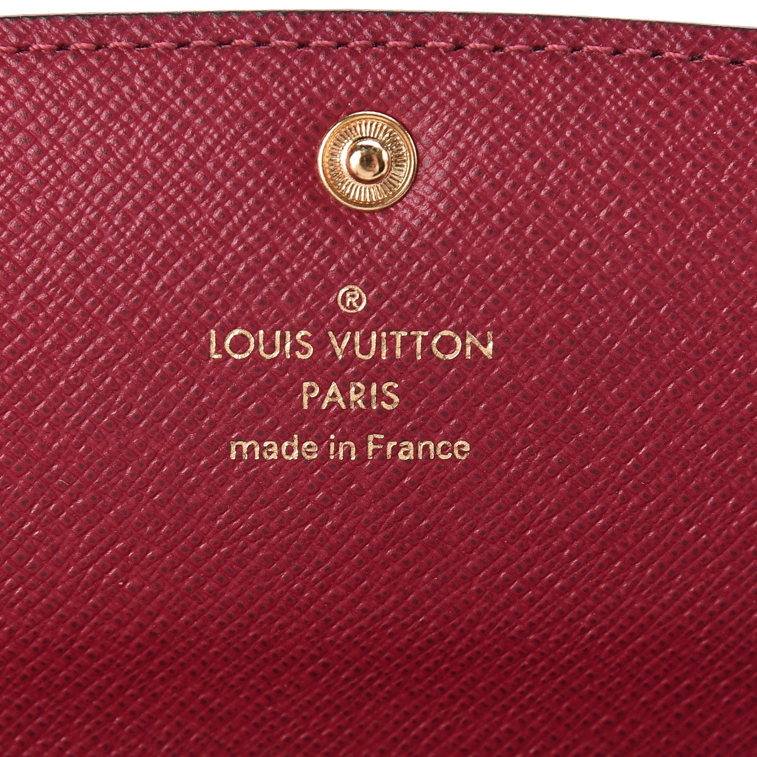 Louis Vuitton Monogram Emilie Wallet Fuchsia 6 of 9