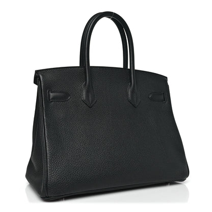 Hermes Togo BIRKIN 30 Black 3 of 12