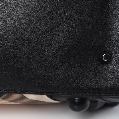 Burberry Nova Check Mega Stud Bowling Bag Black 13 of 13
