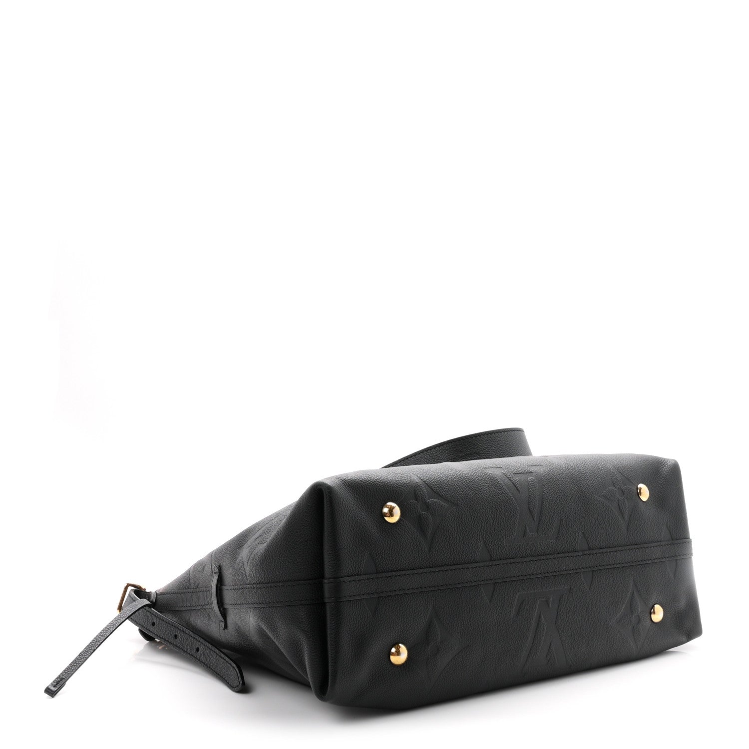 Louis Vuitton Empreinte Monogram Giant Carryall MM Black 5 of 11