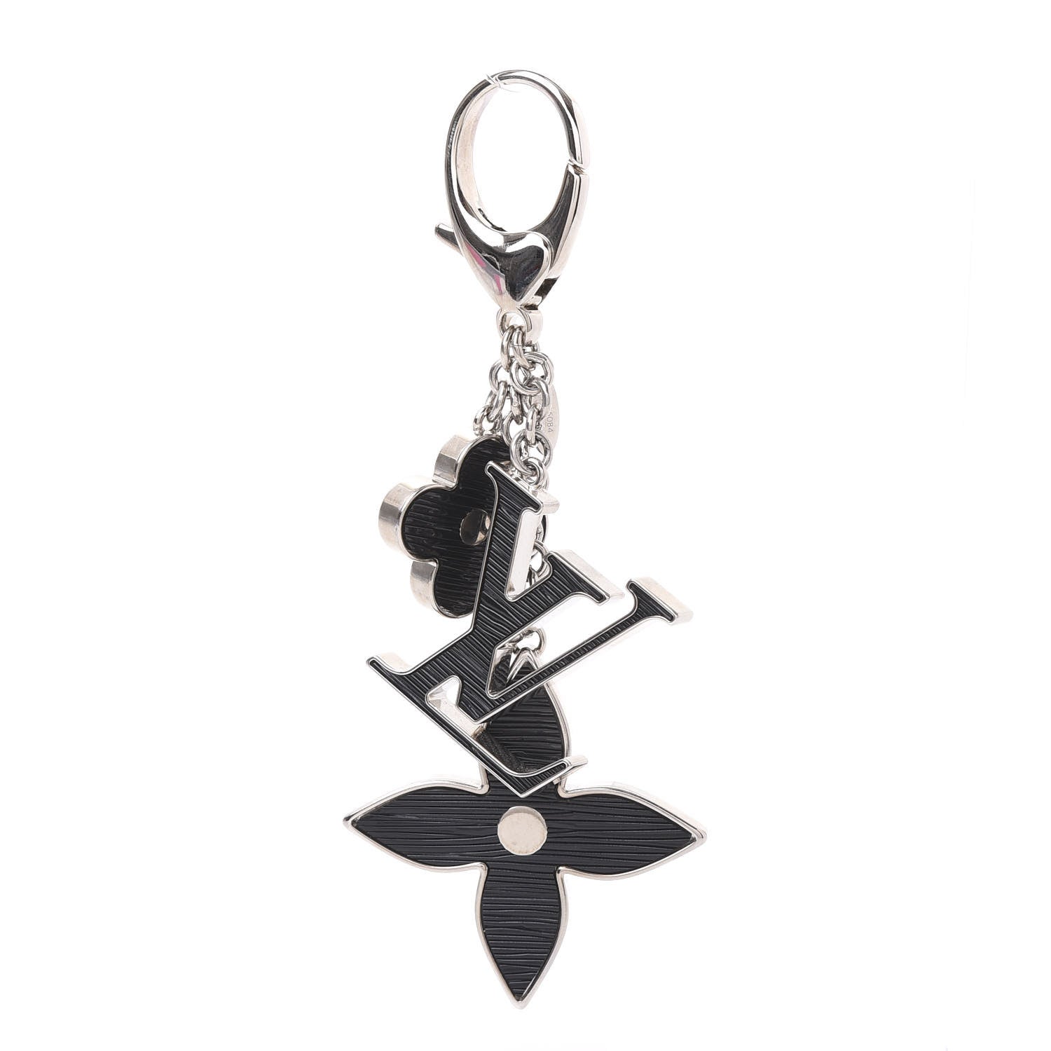 Louis Vuitton Electric Epi Fleur d'Epi Bag Charm Black 1 of 4