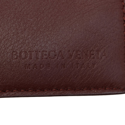 Bottega Veneta Calfskin Intrecciato Pinacoteca Reversible Tote Madder Brown Lunar 7 of 11