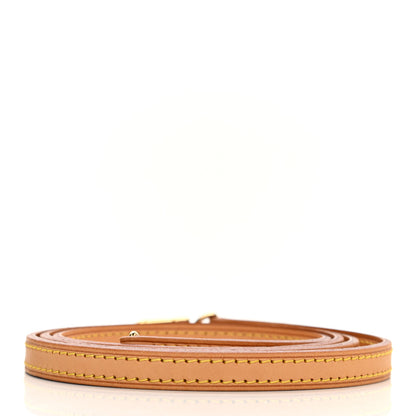 Louis Vuitton Vachetta 12mm Long Shoulder Strap VVN 2 of 3