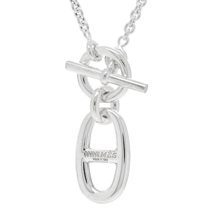 Hermes Sterling Silver Amulette Chaine d'Ancre Necklace 4 of 5