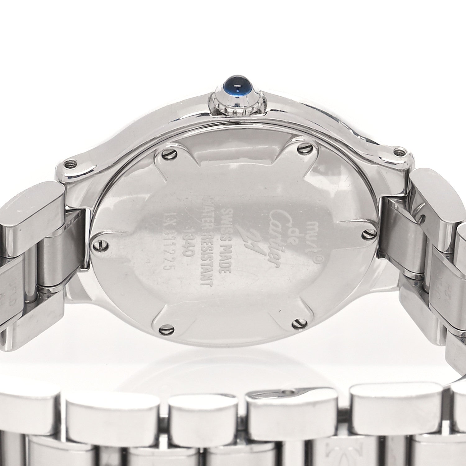 Cartier Stainless Steel 28mm Must De 21 Quartz Watch 4 of 4