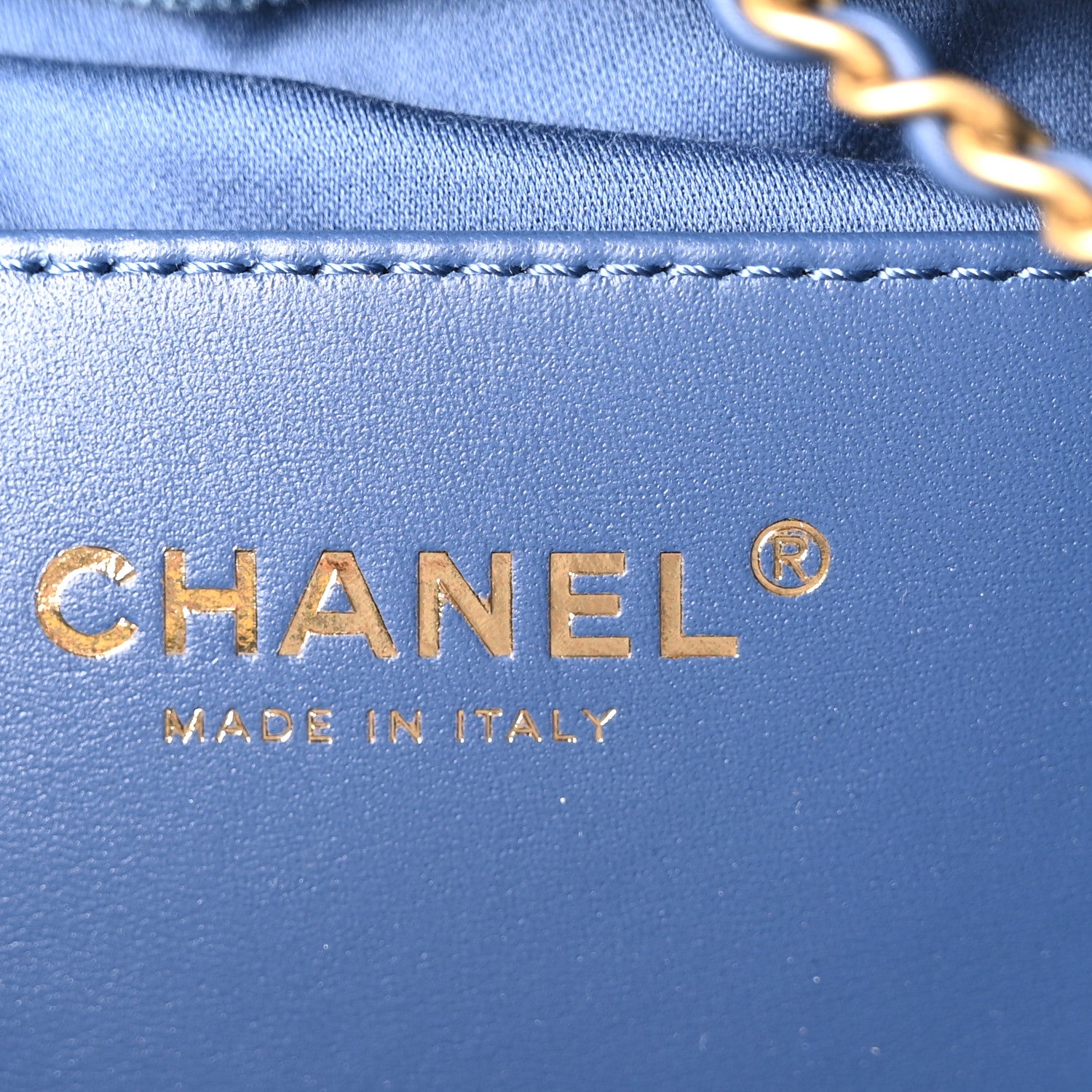 Chanel Washed Denim Quilted Small Chanel 25 Handbag Blue 6 of 11