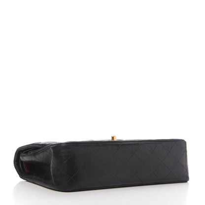 Chanel Lambskin Quilted Medium Double Flap Black 4 of 10