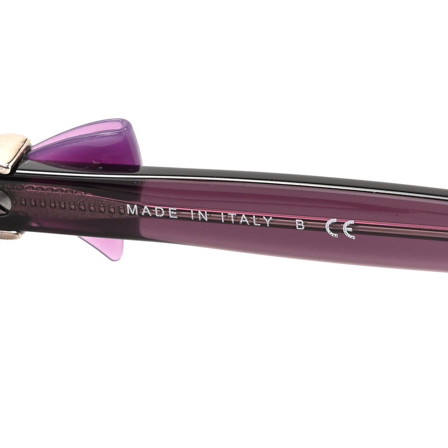 Chanel Acetate CC Bow Sunglasses 5171 Purple 6 of 8