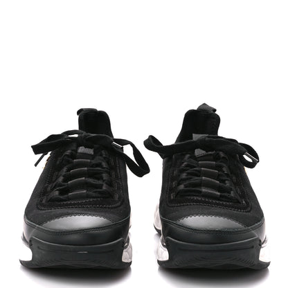 Chanel Velvet Calfskin Mixed Fibers CC Sneakers 40 Black 2 of 8