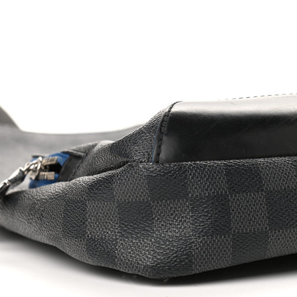 Louis Vuitton Damier Graphite Avenue Sling Backpack Blue 12 of 13