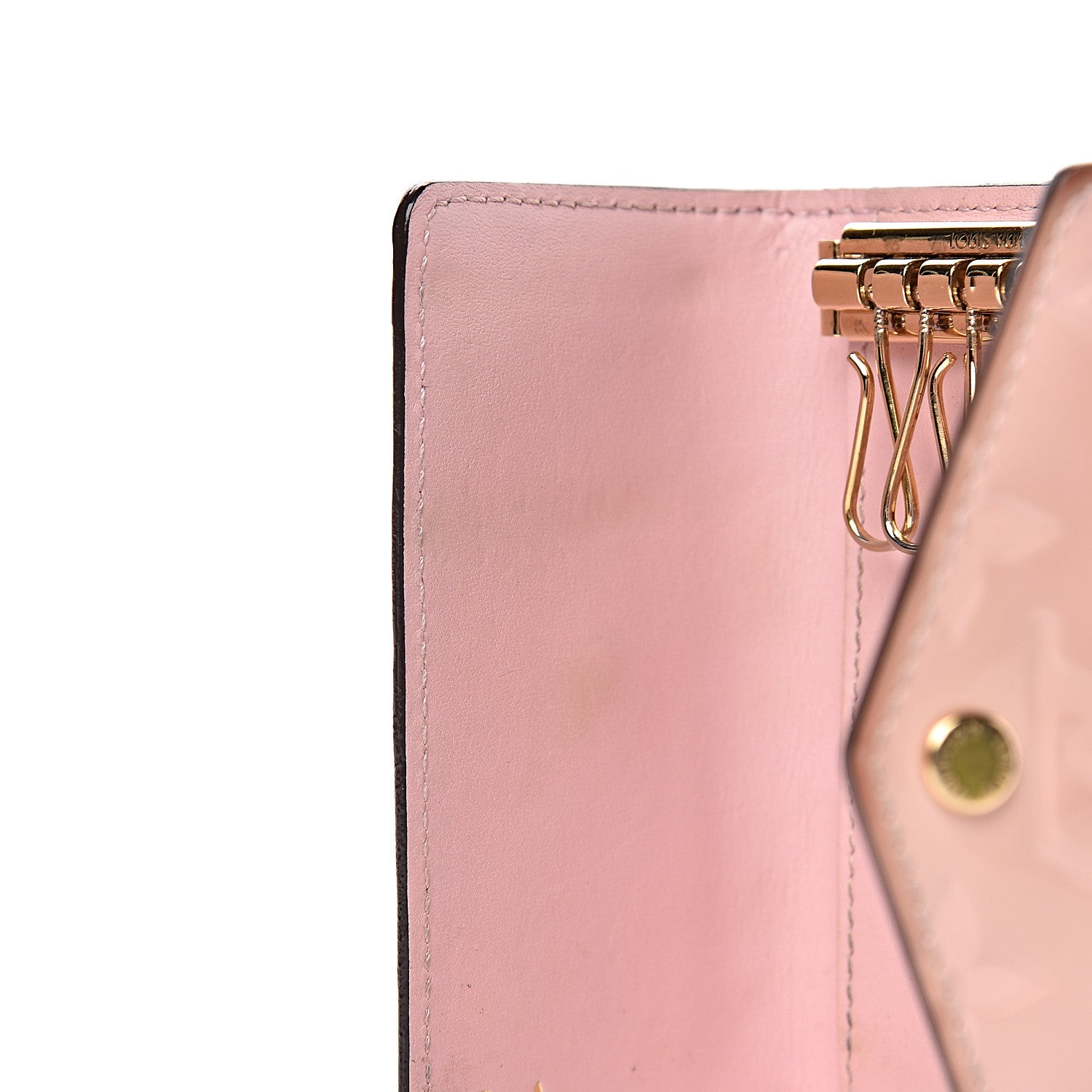 Louis Vuitton Vernis Multicles 6 Key Holder Rose Ballerine 18 of 21
