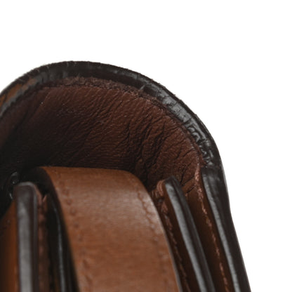 Celine Smooth Calfskin Medium Classic Box Flap Bag Camel 7 of 17