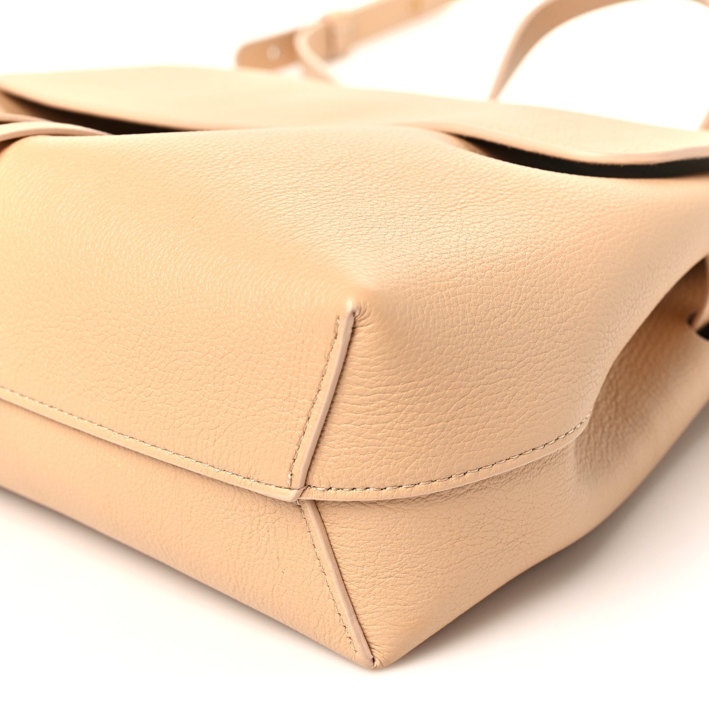 Calfskin Soft Lady Bag Sand