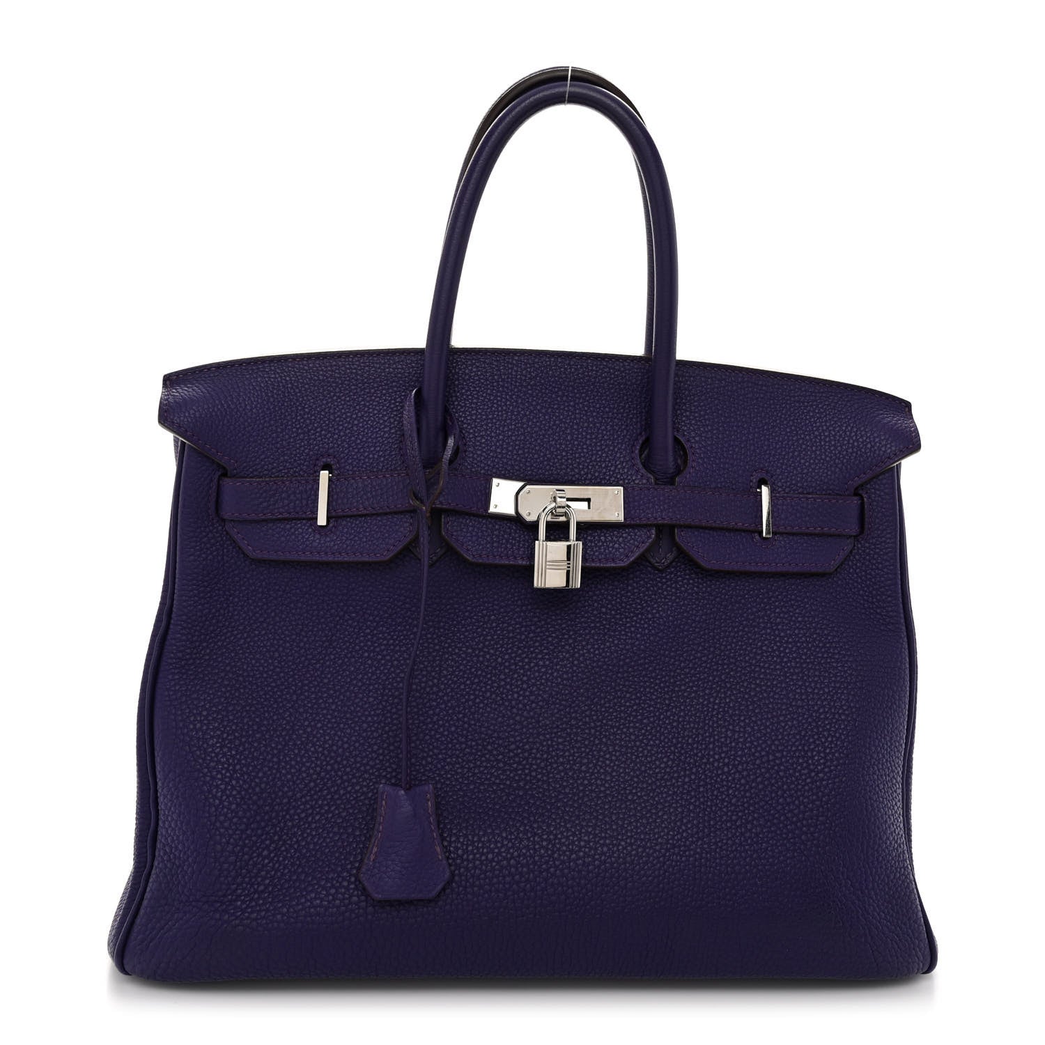 Hermes Togo BIRKIN 35 Iris 1 of 13