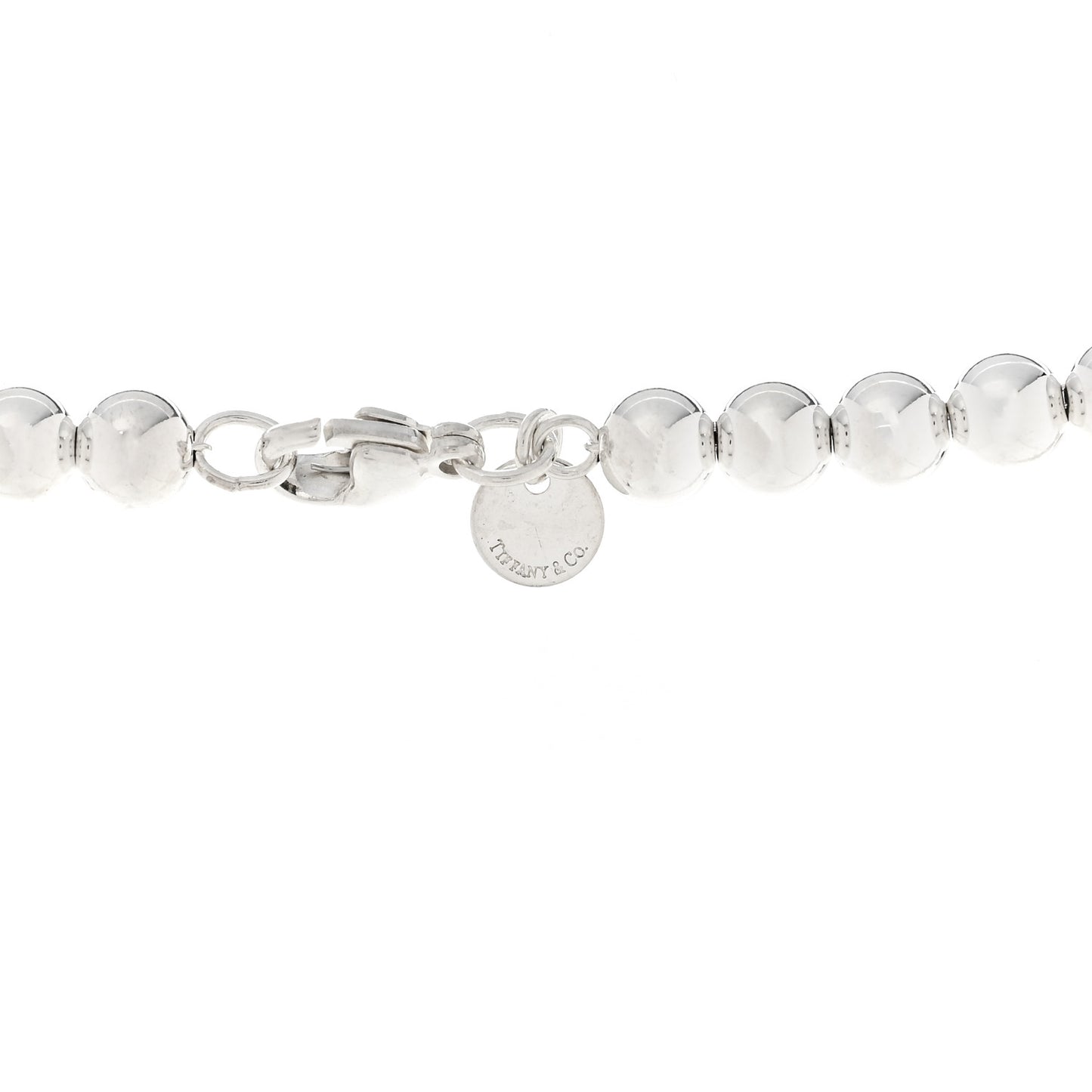 Sterling Silver HardWear Graduated Ball Necklace