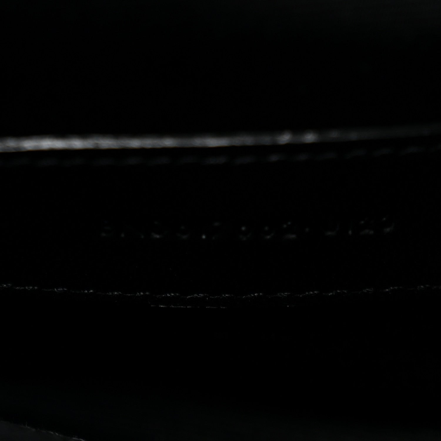 Saint Laurent Grain De Poudre Matelasse Chevron Monogram Envelope Clutch Black 7 of 12