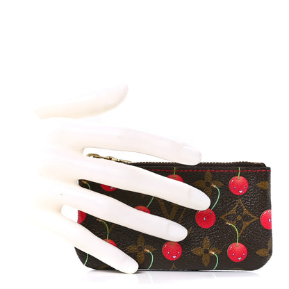 Louis Vuitton Monogram Cerises Key Pouch 2 of 10