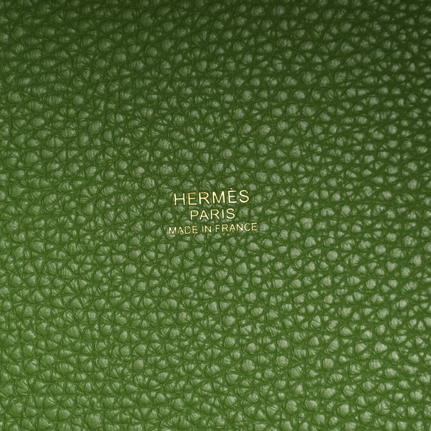 Hermes Taurillon Clemence Picotin Lock 18 PM Vert Yucca 6 of 12