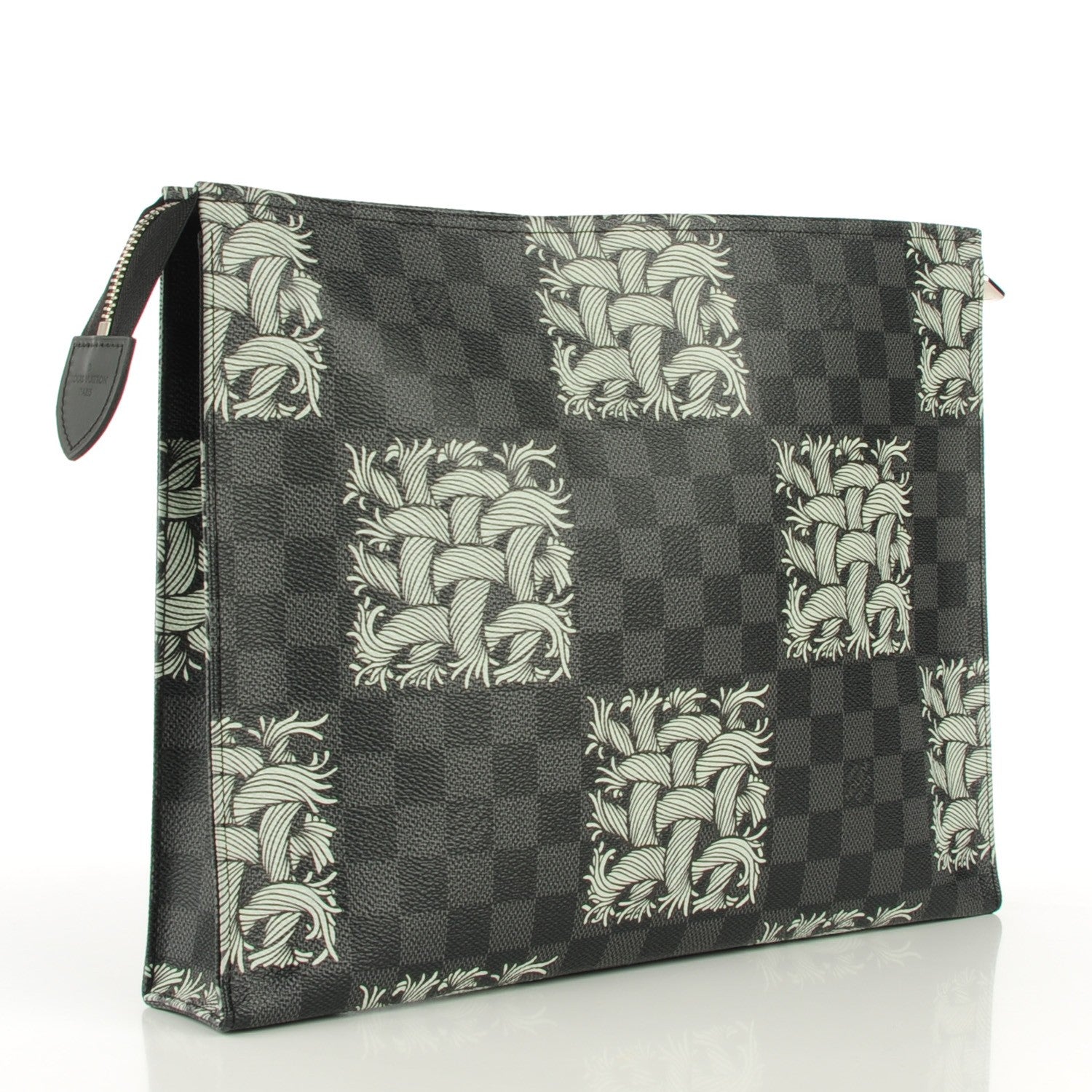 Louis Vuitton Damier Graphite Rope Pochette Voyage White 3 of 8