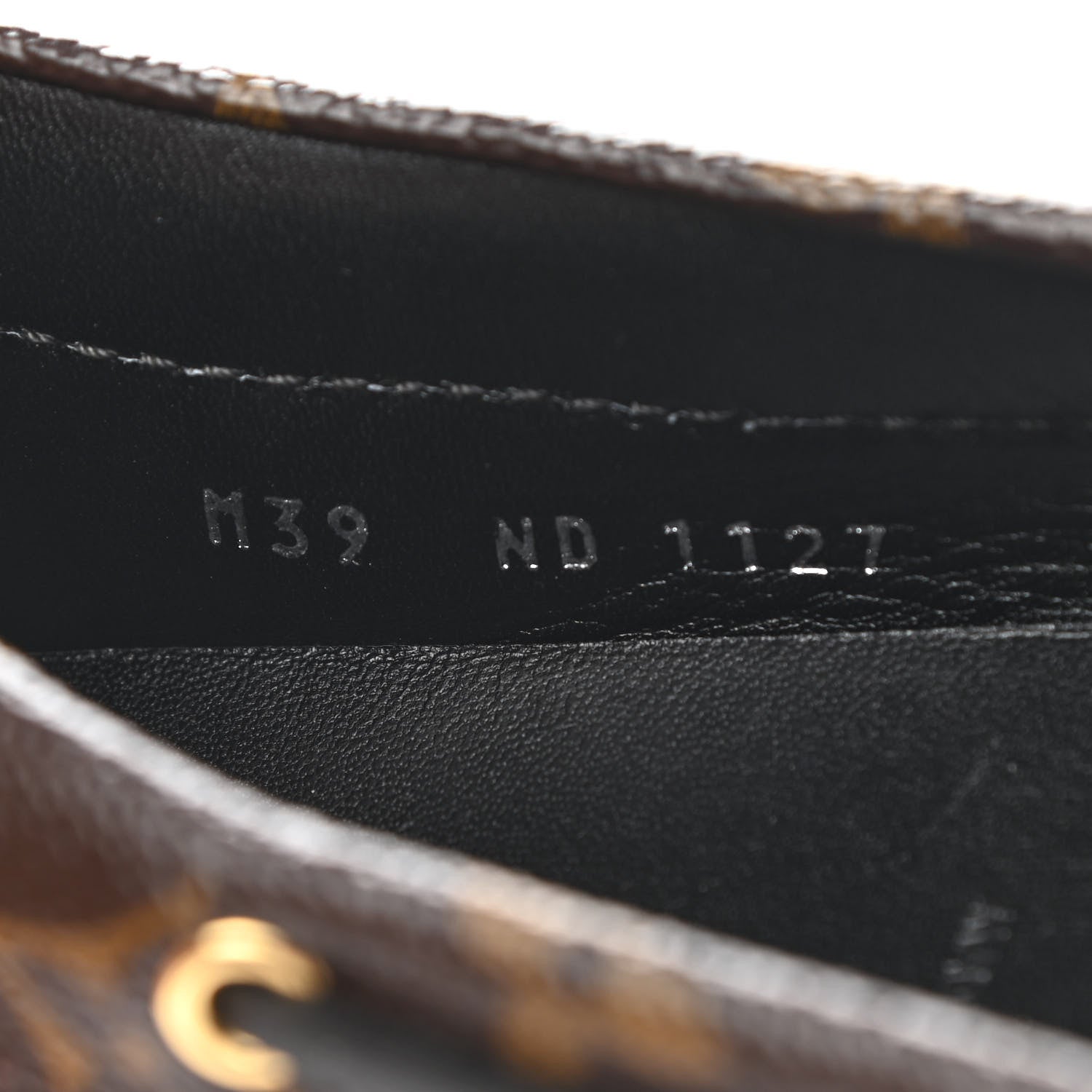Louis Vuitton Monogram Mens Arizona Car Shoe Moccasin Loafers 39 Macassar 9 of 10
