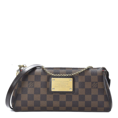 Louis Vuitton Damier Ebene Eva Clutch 1 of 15