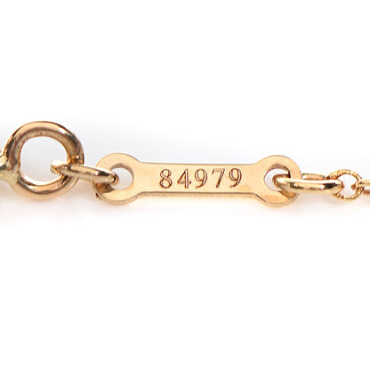 Tiffany 18K Yellow Gold 3 Station Diamonds by the Yard Necklace 7 of 7