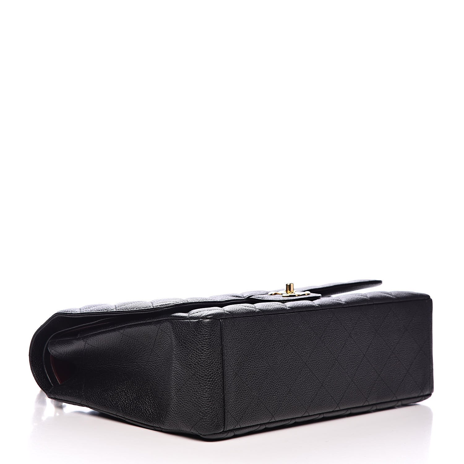 Chanel Caviar Quilted Maxi Double Flap Black 3 of 13
