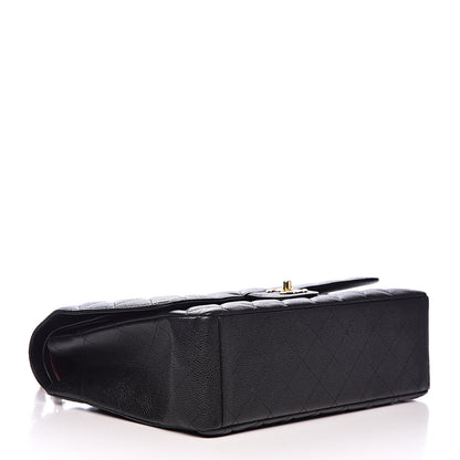 Chanel Caviar Quilted Maxi Double Flap Black 3 of 13