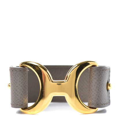 Hermes Epsom Pavane Cuff M Etain 1 of 5