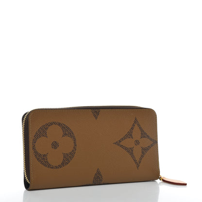 Louis Vuitton Reverse Monogram Giant Zippy Wallet 3 of 10