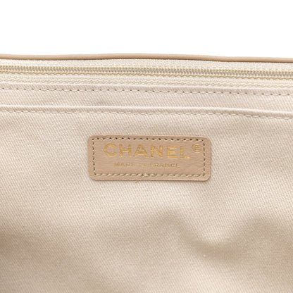 Chanel Tweed Quilted Cuba Single Flap Ecru Orange Lilac 6 of 10