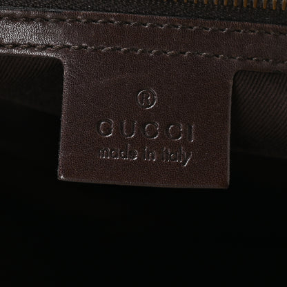 Gucci Monogram Braided Shoulder Bag Brown 5 of 9