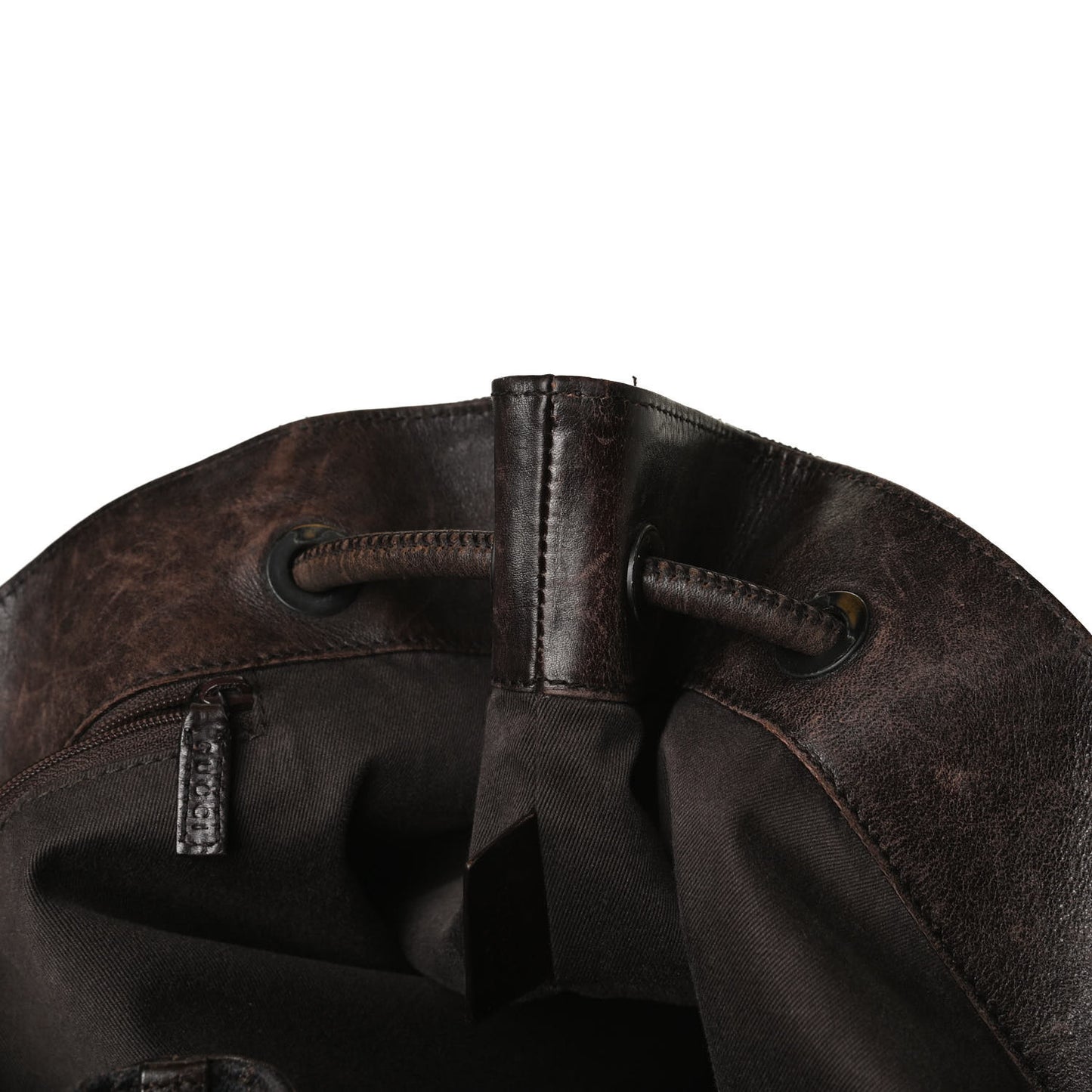 Smooth Calfskin Large Tie Knot Tote Black