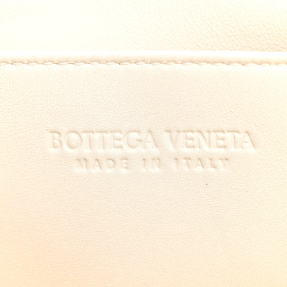 Bottega Veneta Nappa Intrecciato Small East West Andiamo Shoulder Bag White 6 of 9