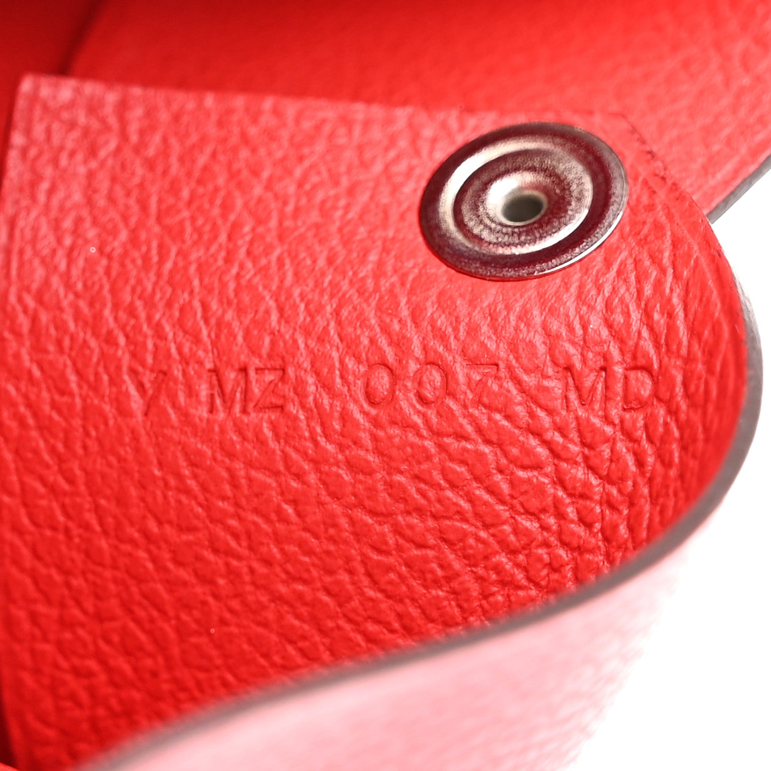 Hermes Evercolor Calvi Card Case Rouge De Coeur 7 of 8