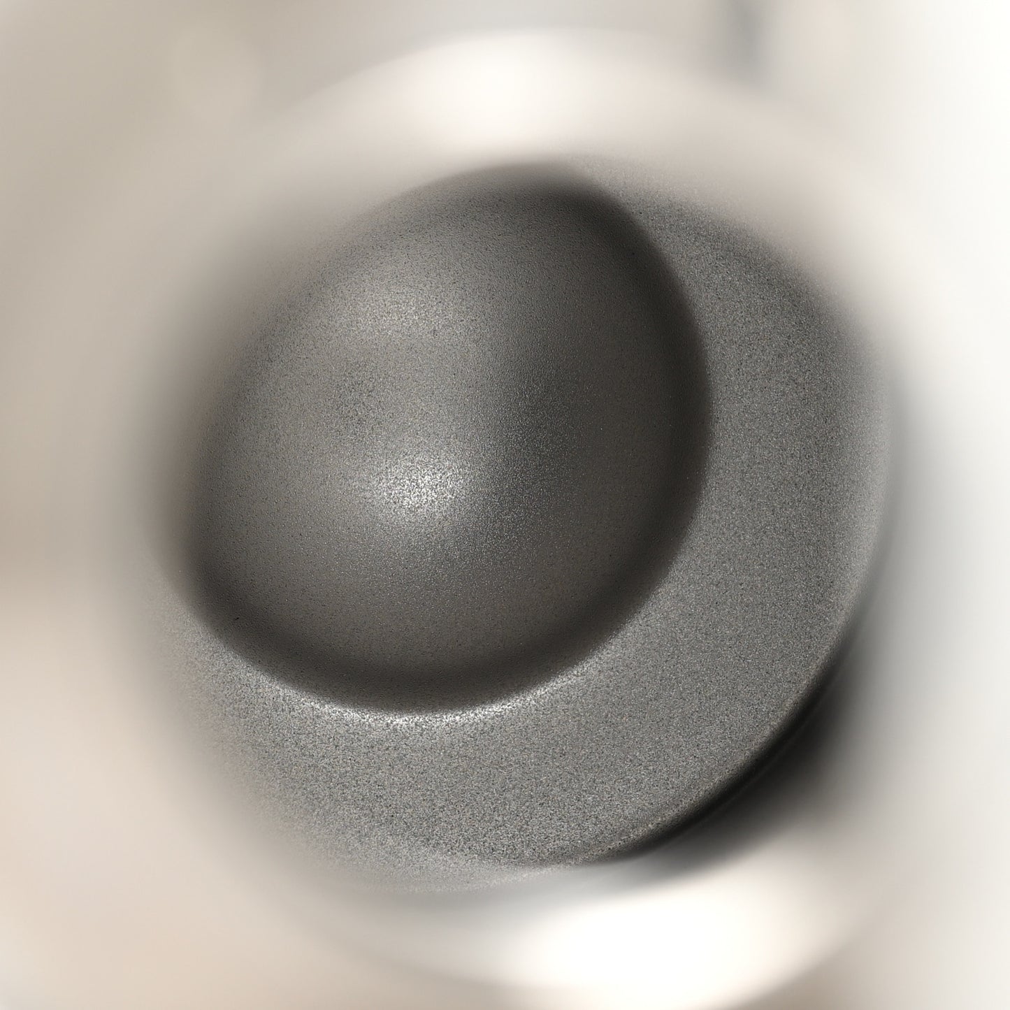 Oblique Stainless Steel Aqua Bottle Platinum