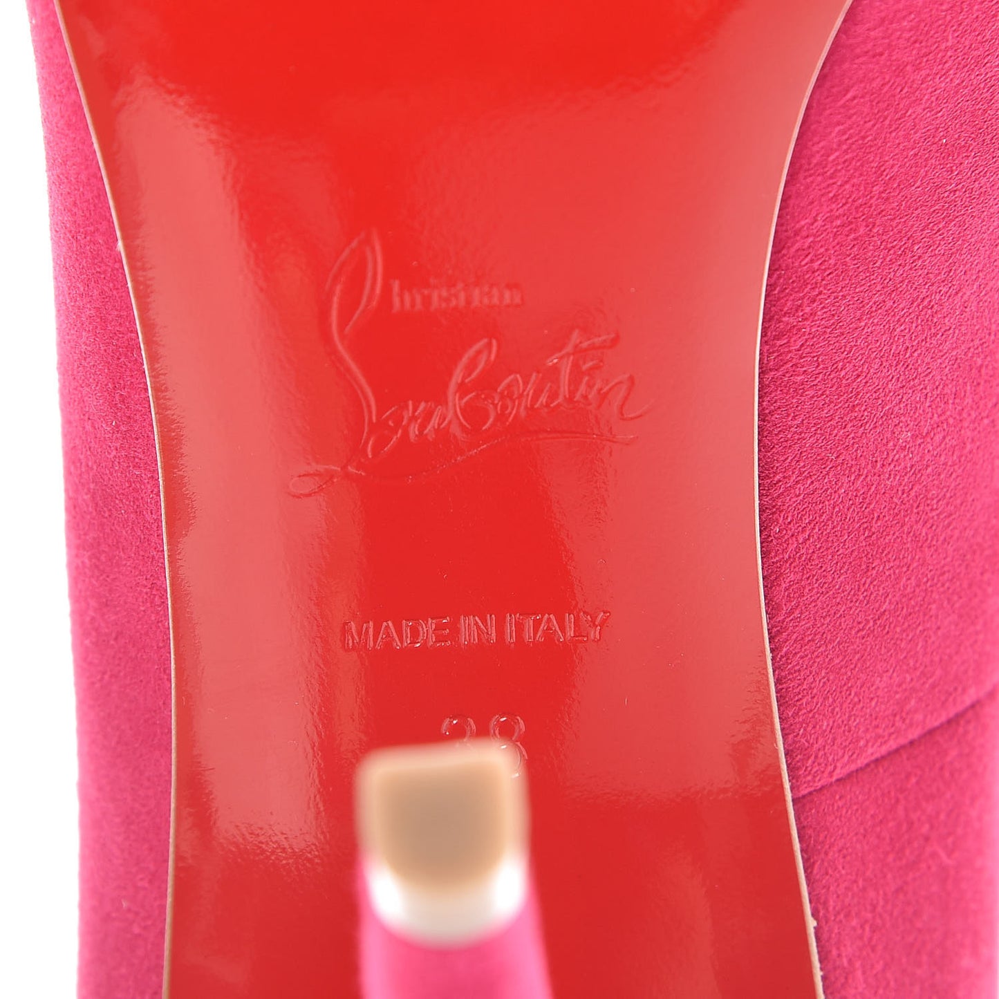 Suede Ron Ron 100 Pumps 38 Cyclamen