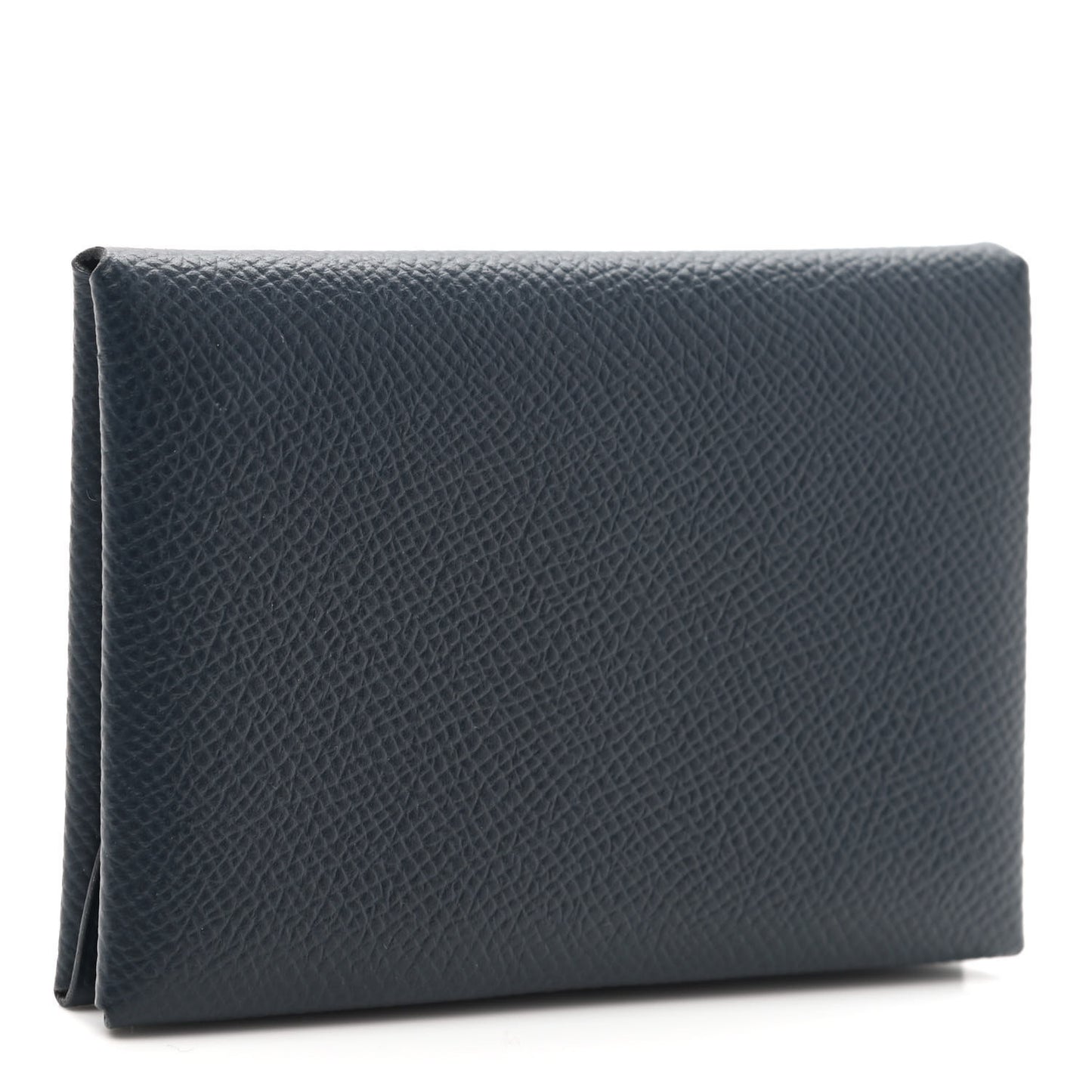 Epsom Duo Calvi Card Case Bleu Indigo