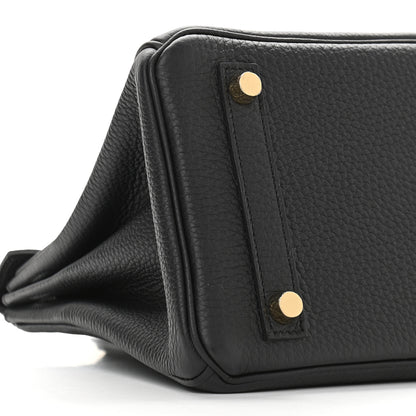 Hermes Togo Birkin 25 Black 9 of 10